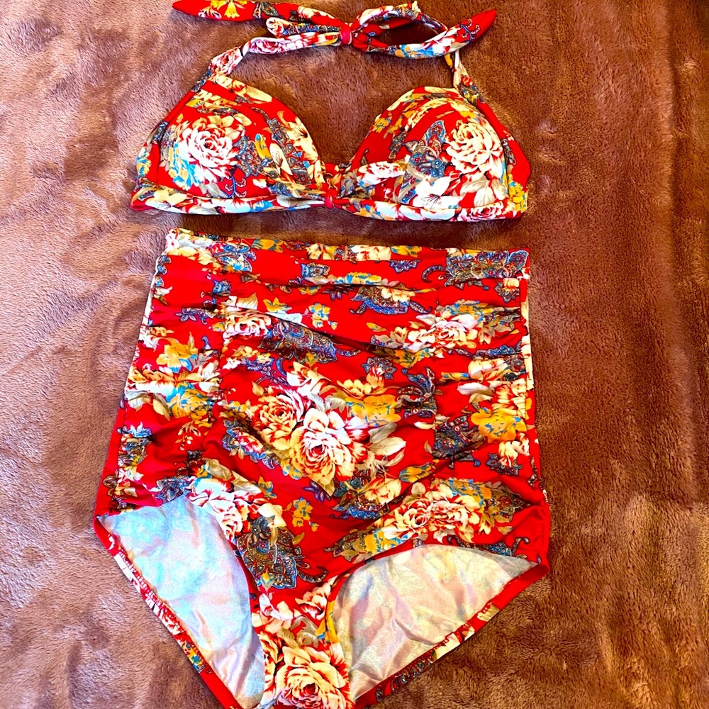 🌟$5 SALE🌟 High Waist Swimsuit